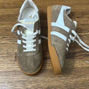 gola elan sneaker tobacco white Gola | Shoes | Nwtgola Mens Tobacco White Elan Suede Lace Up Sneaker Shoes  Size 5